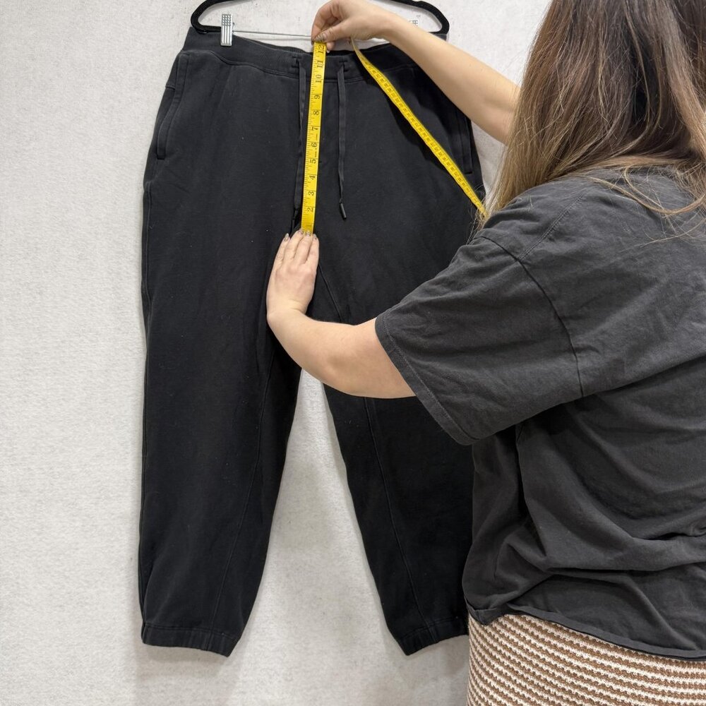 Lululemon Pants Mens Large Black Joggers Zip Pocket Athletic Cuffed LM6AVS5S-04 - Picture 3 of 8